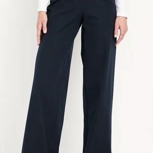 Old Navy Women's Navy High Rise Pixie Wide Leg; Size XL